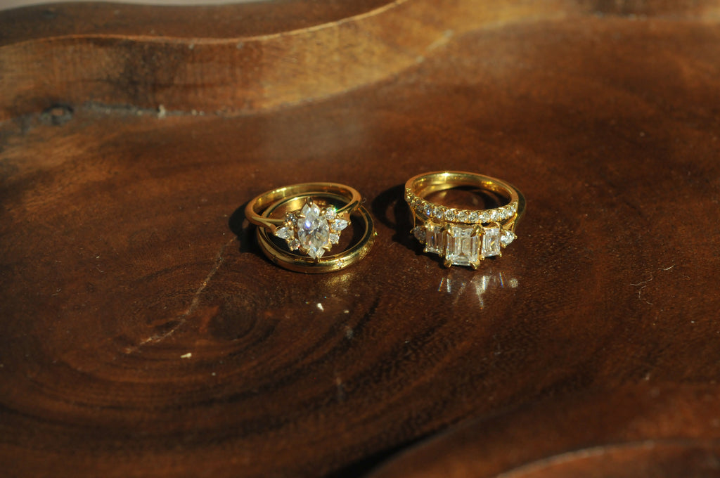 Ash Star Set Wedding Band