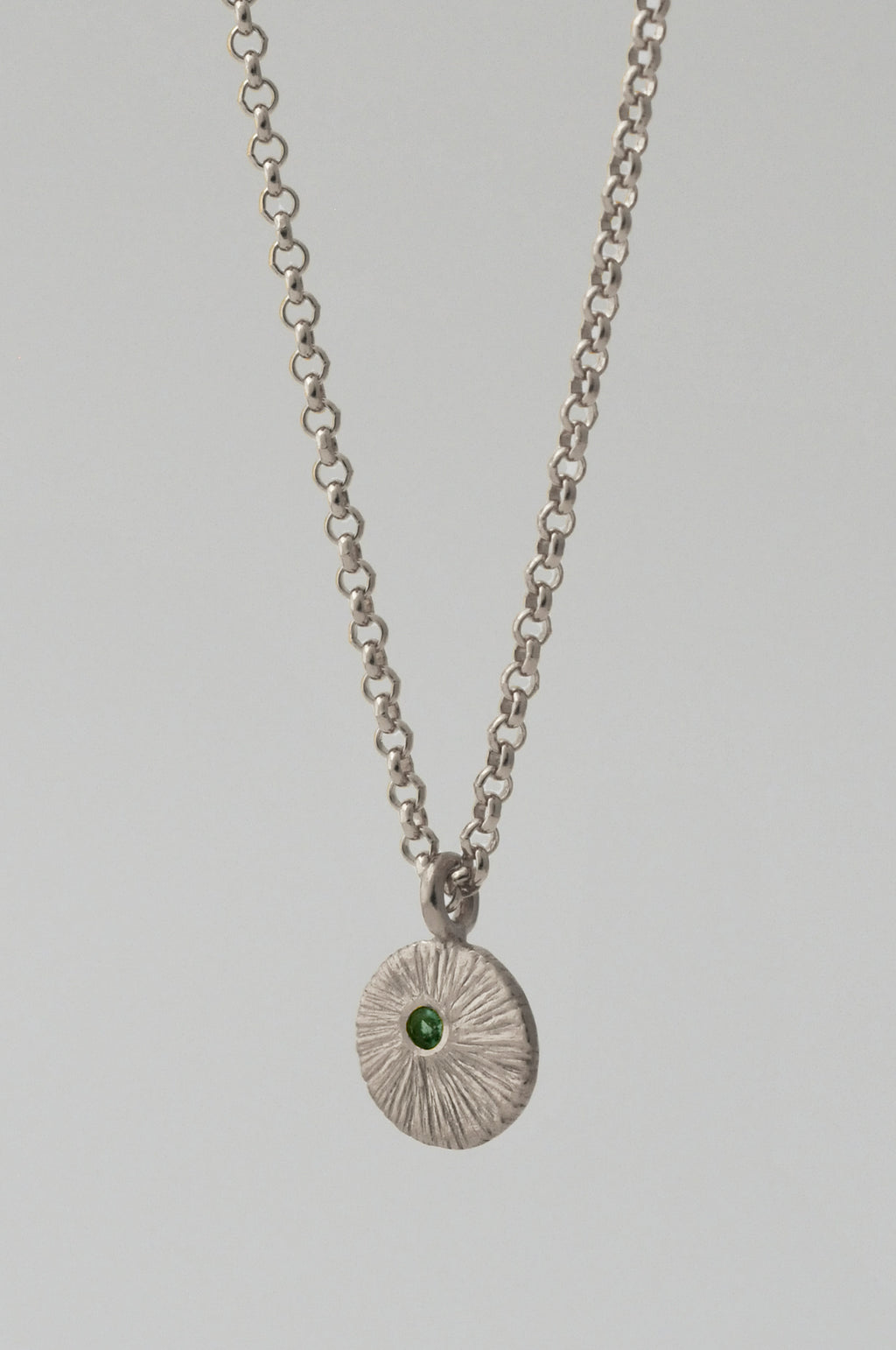 Silver Rae Birthstone Pendant Necklace